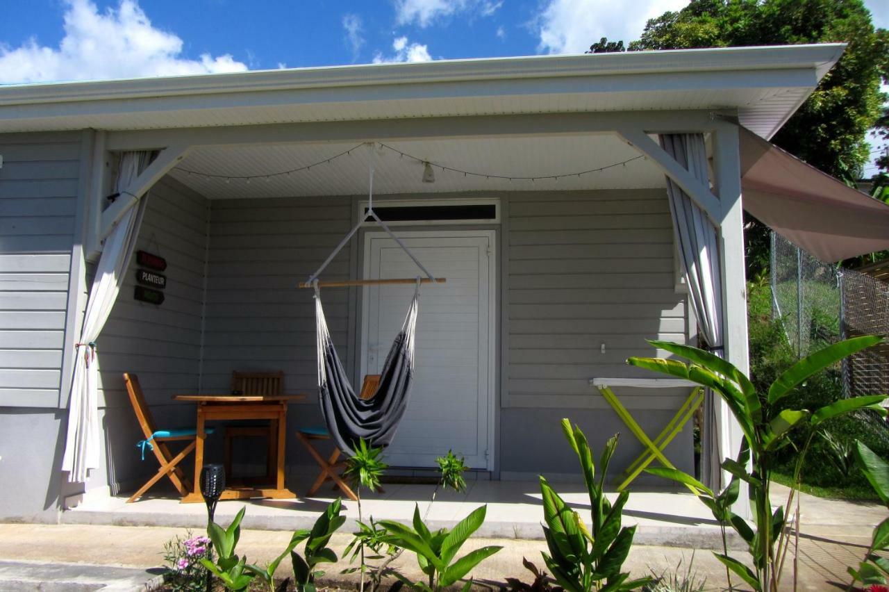 Or Bleu-Bungalow Volcan Soufriere-Vue Sur Mer Saint-Claude Exterior photo