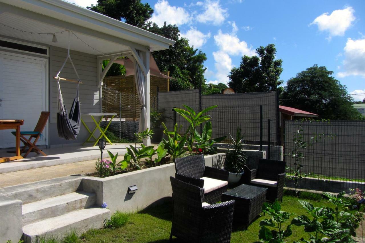 Or Bleu-Bungalow Volcan Soufriere-Vue Sur Mer Saint-Claude Exterior photo